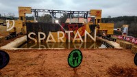 Uber cold water at the dunk walls - NBC features Charleston Warriors in Episode 4 - Spartan Ultimate Team Challenge - Spartan vs. Ninja -  with Orla Walsh, Adam Von Ins, Stephanie Keenan, Steve Siraco