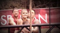 NBC features Charleston Warriors in Episode 4 - Spartan Ultimate Team Challenge - Spartan vs. Ninja -  with Orla Walsh, Adam Von Ins, Stephanie Keenan, Steve Siraco and Elea Faucheron pulling up 500 p
