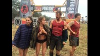 Super cold after race - NBC features Charleston Warriors in Episode 4 - Spartan Ultimate Team Challenge - Spartan vs. Ninja -  with Orla Walsh, Adam Von Ins, Steve Siraco and Elea Faucheron